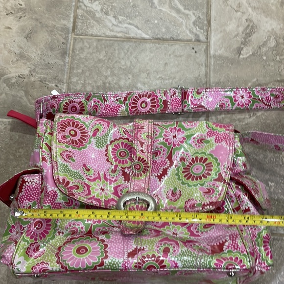 Kalencom Laminated Jazz Ruby Diaper Bag - Picture 12 of 14